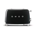 توستر اسمگ مدل SMEG TSF01BL مشکی کوتاه