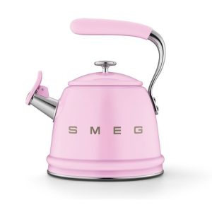 کتری روگازی صورتی اسمگ Whistling Tea Kettle