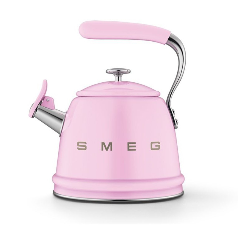 کتری روگازی صورتی اسمگ Whistling Tea Kettle