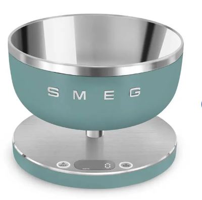 ترازوی آشپزخانه اسمگ  رنگ سبز مدل SMEG KSC01EGMWW