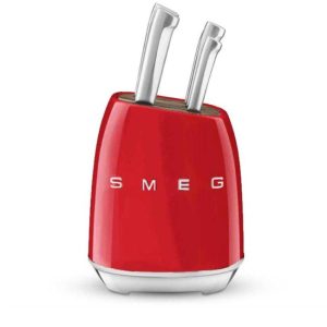 سرویس چاقو 7 پارچه اسمگ مدل SMEG KBSF01RD رنگ قرمز