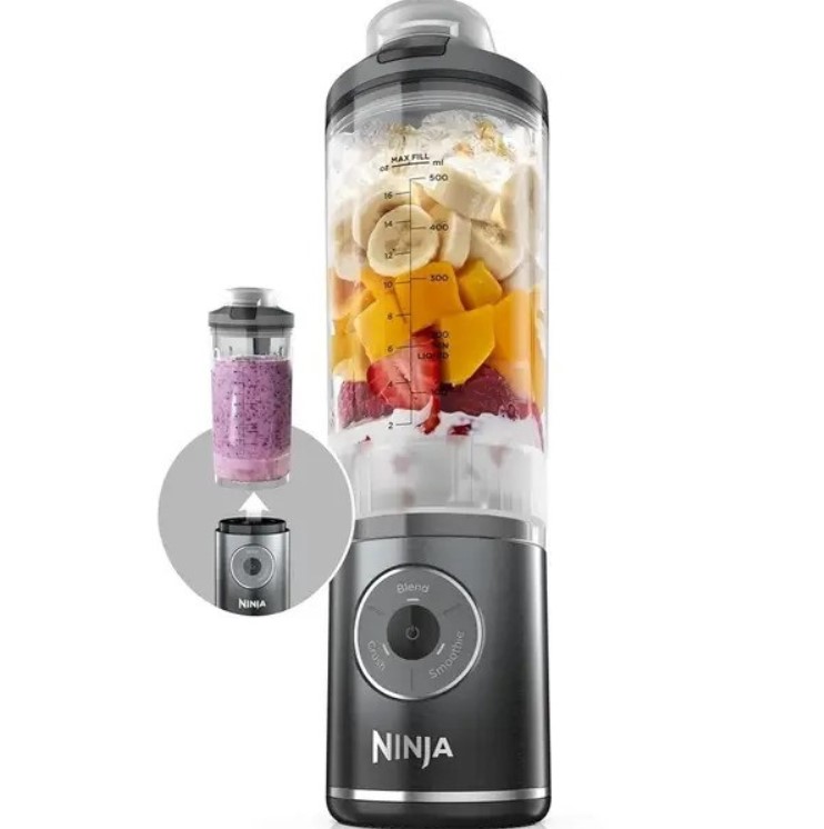 شیکر شارژی نینجا  مدل Ninja BC251 رنگ مشکی (اصل)